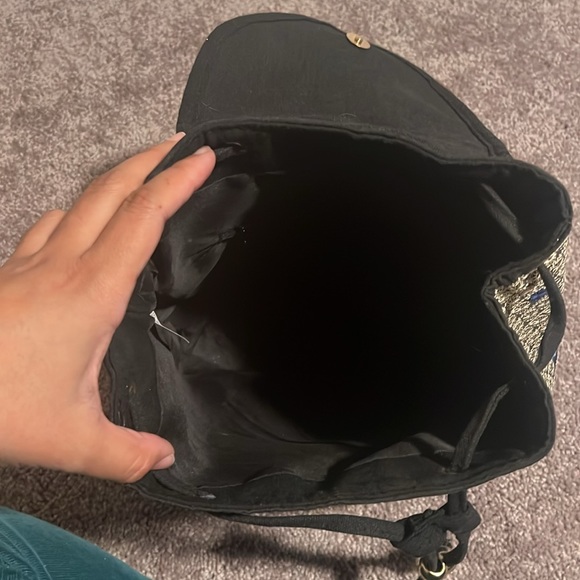 Flower Embroidery Backpack - Picture 3 of 3